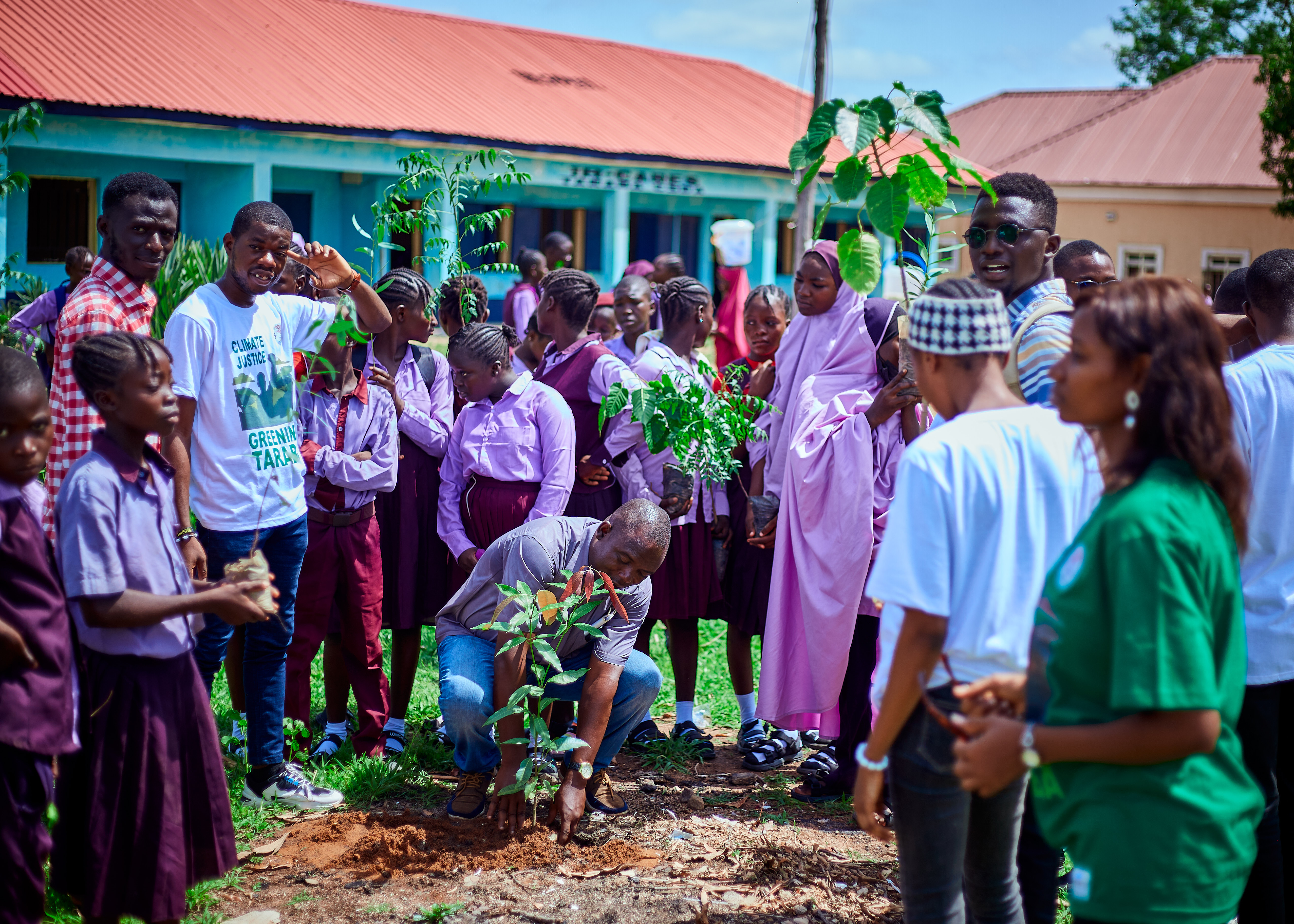 Tree planting activity photograph 2
