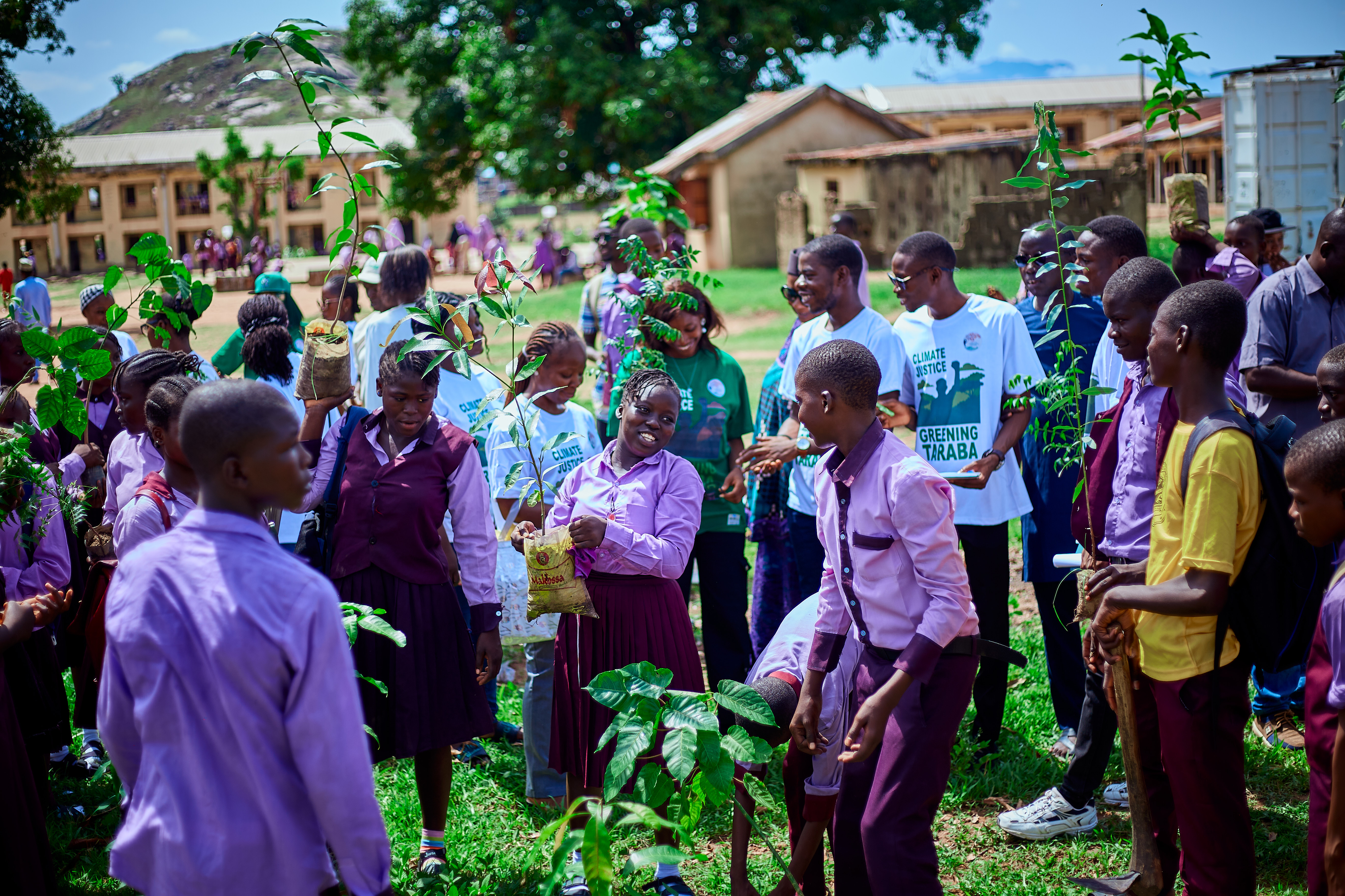 Tree planting activity photograph 3